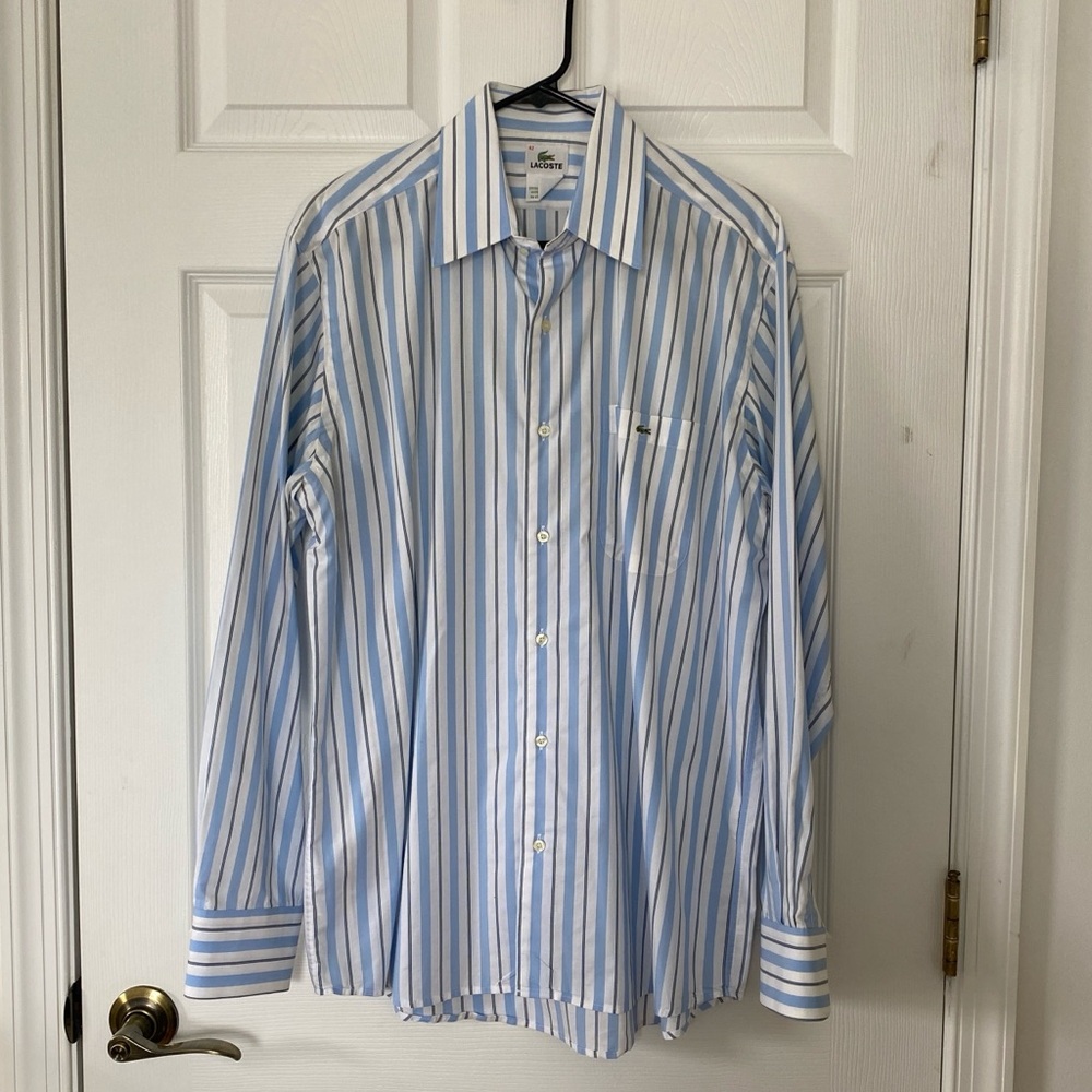 Lacoste mens button down large